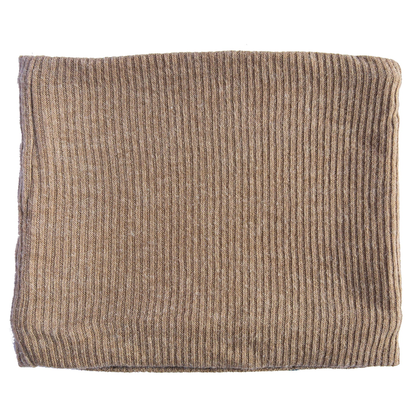 Burgandy/Beige Lambs Wool Snood - GoodSnood
