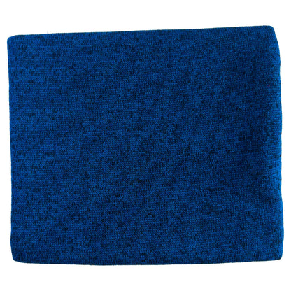 Blue/White/Black Lambs Wool Snood - GoodSnood