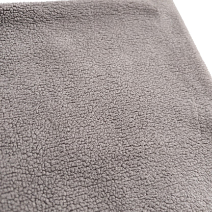 Grey Stretched Velvet Snood - GoodSnood